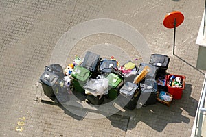 Garbage bins