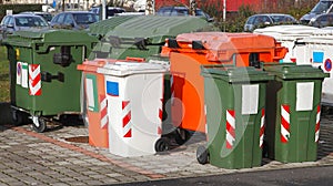 Garbage bins