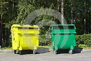 Garbage containers