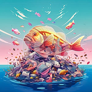 Garbage instead of fish in the sea, Generative AI