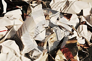 Garbage and information, background