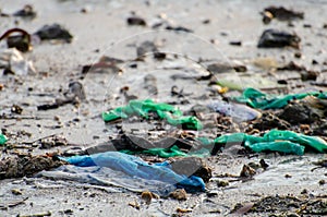 Garbage plastic bag