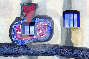 Garbage-processing plant designed by Hundertwasser