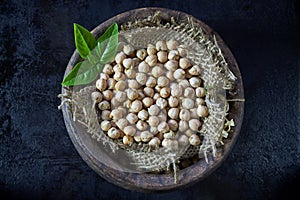 Garbanzo beans photo