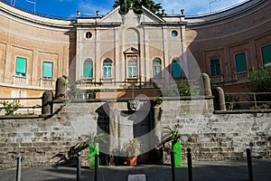 Garbatella neighborhood in Rome, Italy