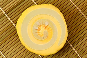 Garcinia atroviridis fruit.