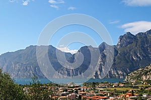 The Garda Lake (Lago di Garda) in Italy