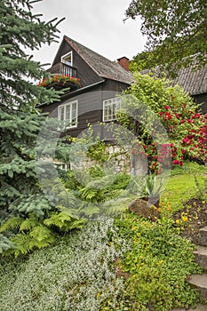 Garden 1 in Kazimierz Dolny. Poland