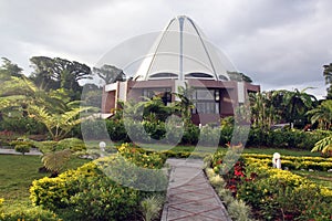 Garden and bahai temple