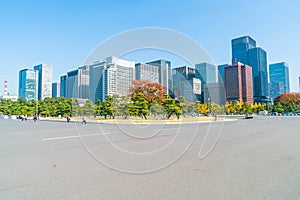 The garden behind the Imperial Palace