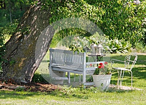 Garden-bench