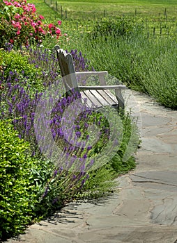 Garden bench