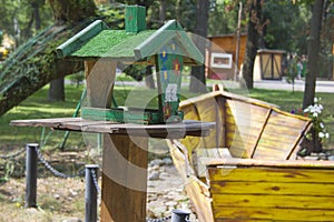 Garden bird table