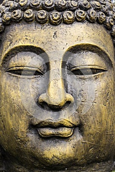 Garden buddha Statue detail