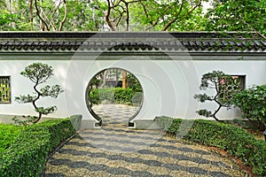 Garden in chinese style