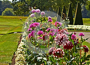 Garden of the De Haar Castle photo