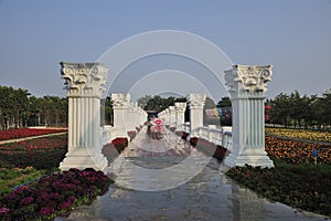 Garden Decoration pillar