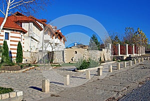 Garden of dervent orthodox monastery