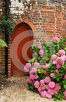 Garden doorway