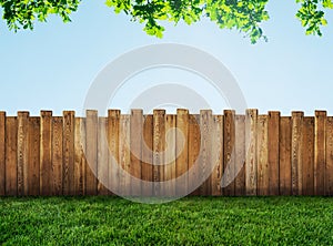 Garden fence photo