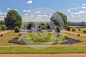 Garden and Flora Fountain, Witley Court, Worcestershire, England.