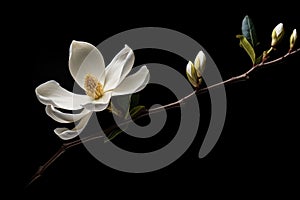 Magnolia beauty white blooming tree garden blossom floral flower plant nature spring