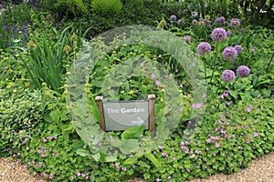 The garden, follow the sign in Cambridge University Botanic Garden.