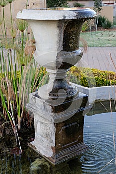 Garden fountain