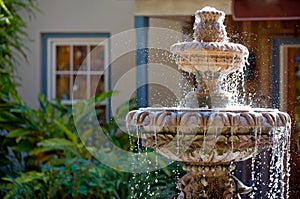 Garden fountain