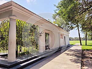 Garden of Fragrance in Forsyth Park, Savannah, Georgia