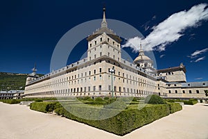 Garden of the Friars at El Escorial photo