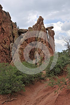 Bolders and rocks of Garden of the Gods
