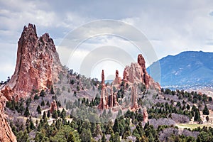 Garden of the Gods in Colorado Springs