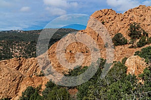 Garden of the gods colorado springs rocky mountains