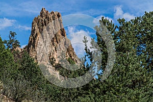 Garden of the gods colorado springs rocky mountains