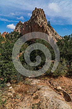 Garden of the gods colorado springs rocky mountains