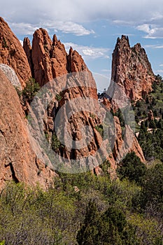 Garden of the gods colorado springs rocky mountains