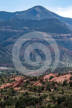 Garden of the gods colorado springs rocky mountains