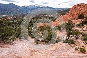 Garden of the gods colorado springs rocky mountains