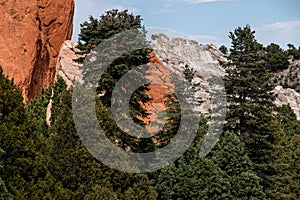 Garden of the gods colorado springs rocky mountains