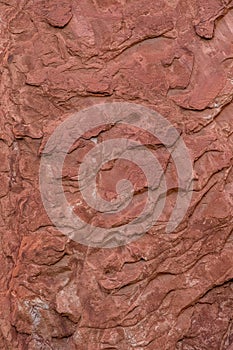 Red rock background texture pattern