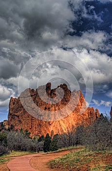 Garden Of The Gods in HDR