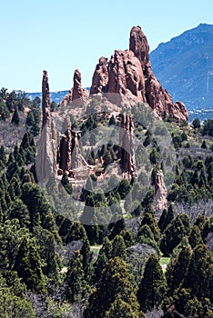 Garden of the Gods landscape, Colorado