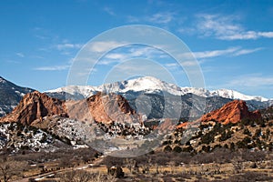 The Garden of the Gods Park, Colorado