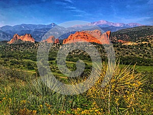 Garden of the Gods Park in Colorado Springs, Colorado