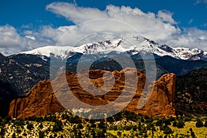 Garden of the Gods and Pikes Peak