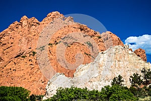 Garden of the Gods Rock Formation - Colorado
