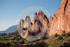 Garden of the Gods rock formations