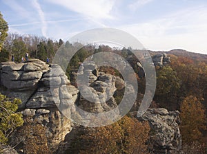 Garden of the gods southern illinois photo