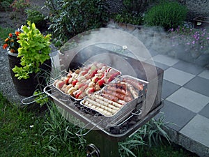 Garden grill - barbecue